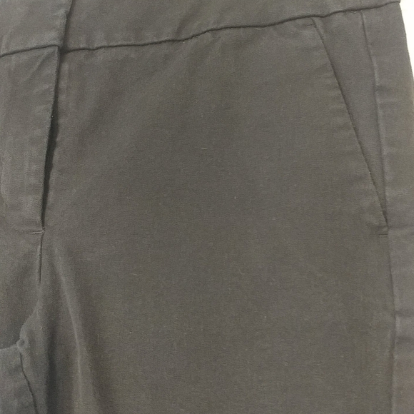 Ann Taylor LOFT Marisa Cut Lined Black Pants - Picture 3 of 5